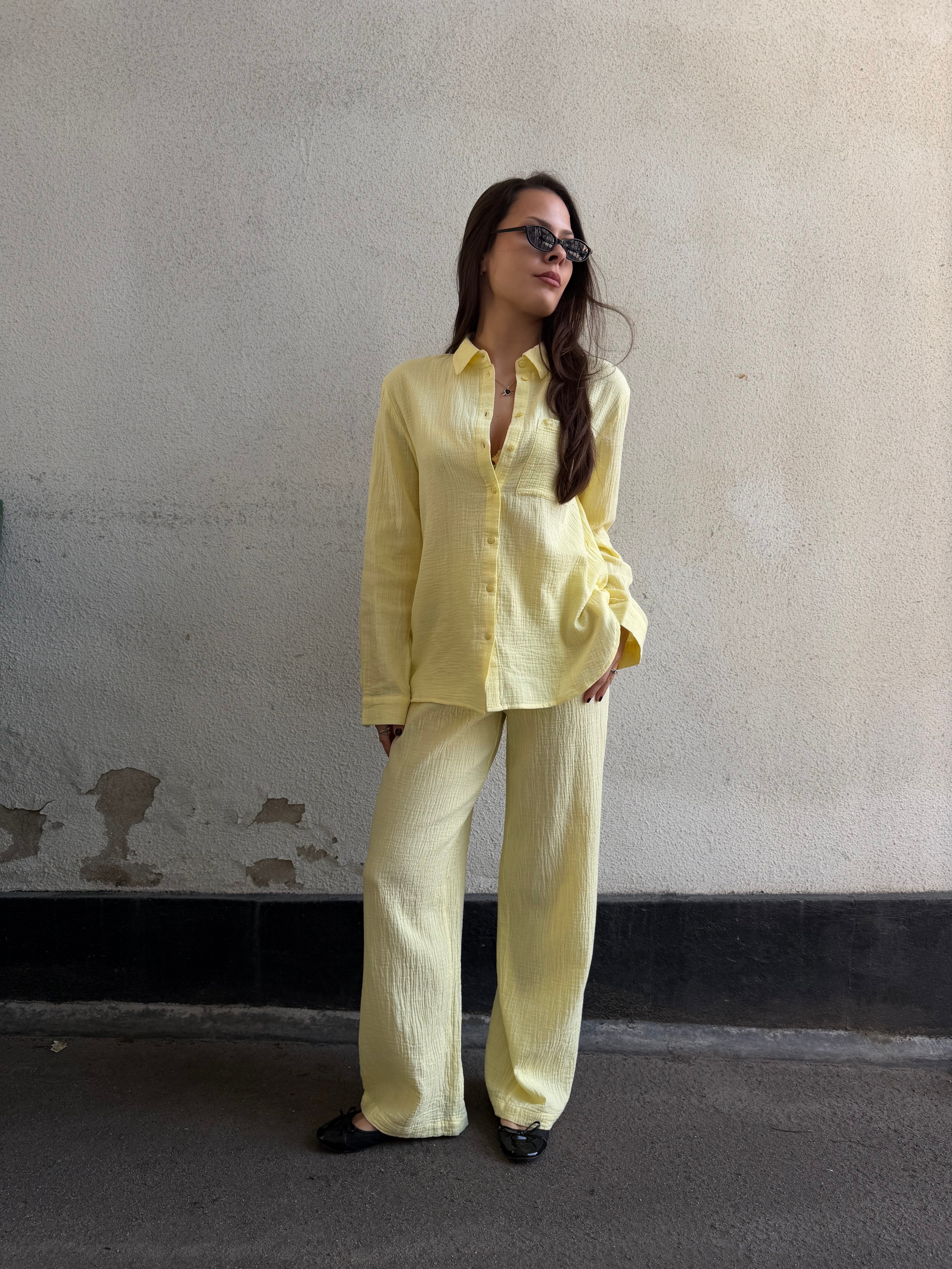 PCSASTINA Shirt - French Vanilla